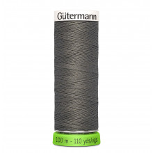 Nähgarn rPET 100 m - dark grey 035