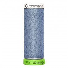 Nähgarn rPET 100 m - graublau 064