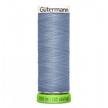 Nähgarn rPET 100 m - graublau 064