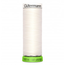 Nähgarn rPET 100 m - creme 111