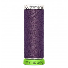 Nähgarn rPET 100 m - black plum 128