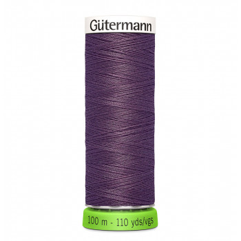 Nähgarn rPET 100 m - black plum 128