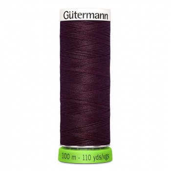 Nähgarn rPET 100 m - aubergine 130