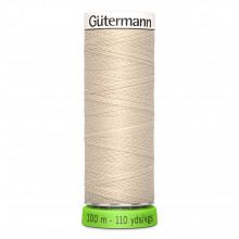 Nähgarn rPET 100 m - elfenbein 169