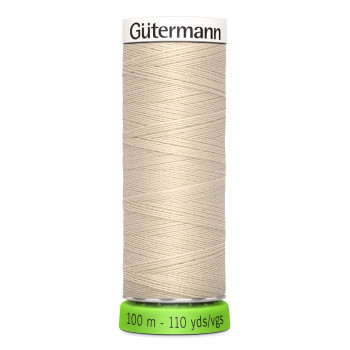 Nähgarn rPET 100 m - elfenbein 169