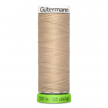 Nähgarn rPET 100 m - beige 186