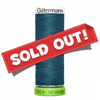 Nähgarn rPET 100 m - petrolgrün 223