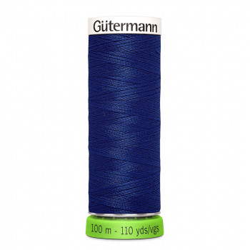 Nähgarn rPET 100 m - lapis 232
