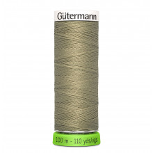 Nähgarn rPET 100 m - khaki 258