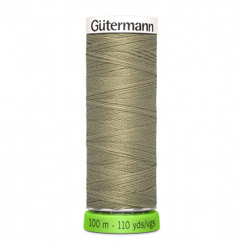 Nähgarn rPET 100 m - khaki 258
