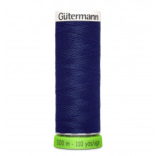 Nähgarn rPET 100 m - blue print 309