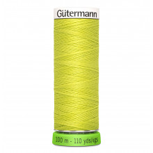 Nähgarn rPET 100 m - limegrün 334