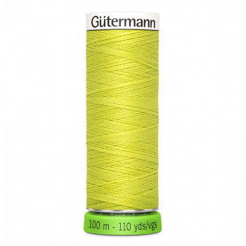 Nähgarn rPET 100 m - limegrün 334