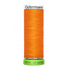 Nähgarn rPET 100 m - hellorange 350