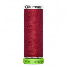 Nähgarn rPET 100 m - red dalhlia 367