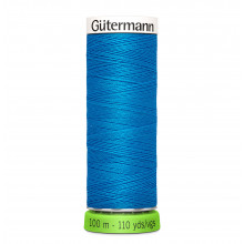 Nähgarn rPET 100 m - blau 386