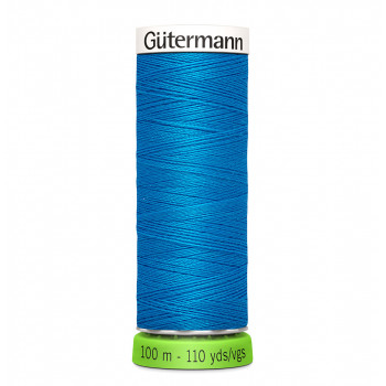 Nähgarn rPET 100 m - blau 386