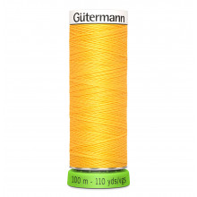 Nähgarn rPET 100 m - gelb 417