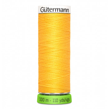Nähgarn rPET 100 m - gelb 417