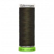 Nähgarn rPET 100 m - Olivbraun 531