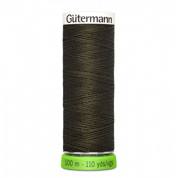 Nähgarn rPET 100 m - Olivbraun 531