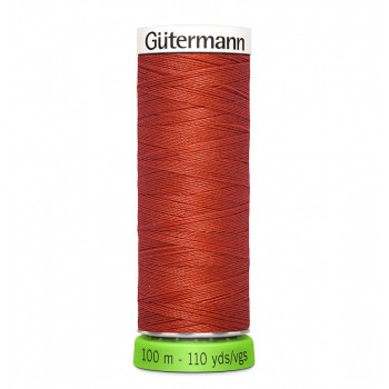 Nähgarn rPET 100 m - rost 589