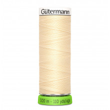 Nähgarn rPET 100 m - blassgelb 610