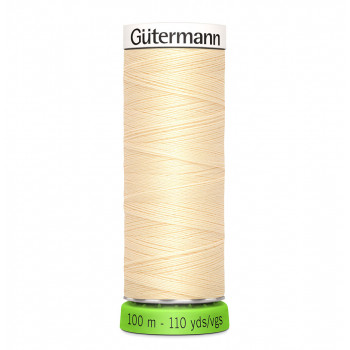 Nähgarn rPET 100 m - blassgelb 610