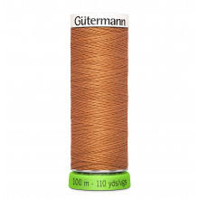 Nähgarn rPET 100 m - caramel cafe 612