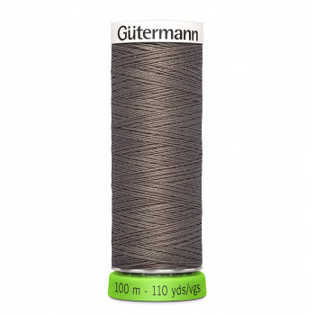 Nähgarn rPET 100 m - graubraun 669
