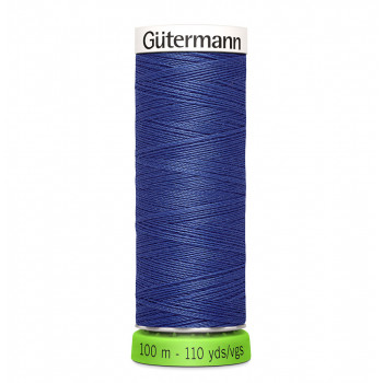 Nähgarn rPET 100 m - azurblau 759
