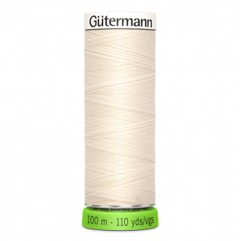 Nähgarn rPET 100 m - natur 802