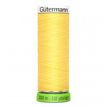 Nähgarn rPET 100 m - hellgelb 852