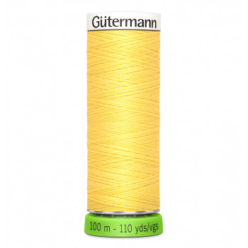 Nähgarn rPET 100 m - hellgelb 852