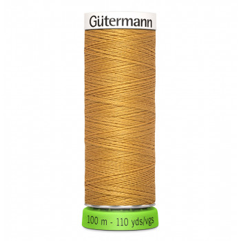 Nähgarn rPET 100 m - goldbraun 968