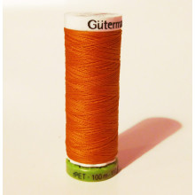 Nähgarn rPET 100 m - orangebraun 982