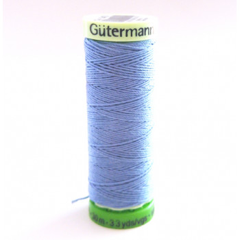 Zierstichfaden rPET 30 m - himmelblau 143
