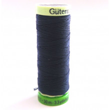 Zierstichfaden rPET 30 m - marine 339
