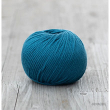 Soft Merino Wolle petrol 15
