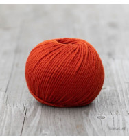 Soft Merino Wolle rosti orange