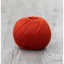 Soft Merino Wolle rosti orange 06