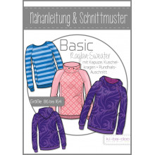 Schnittmuster Kibadoo Basic-Raglan-Sweater Kinder