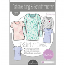 Schnittmuster Kibadoo Basic-Mädchenshirt