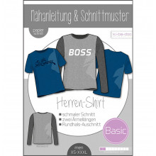 Schnittmuster Kibadoo Basic-Herrenshirt