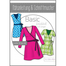 Schnittmuster Kibadoo Basic-Wickelkleid Damen