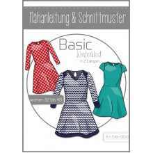 Schnittmuster Kibadoo Basic-Winterkleid