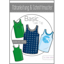 Schnittmuster Kibadoo Basic-Herren-Tanktop