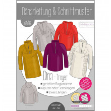 Schnittmuster Kibadoo Sweatshirt/Troyer Dina Damen