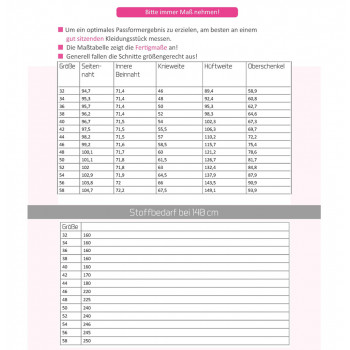 Schnittmuster Kibadoo Damen-Jogginghose Edda