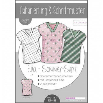Schnittmuster Kibadoo Damen-Sommershirt Eija